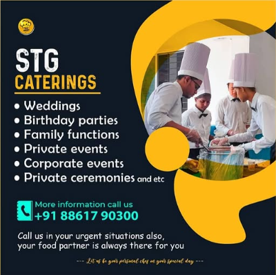 STG Caterings Special Services & Contact